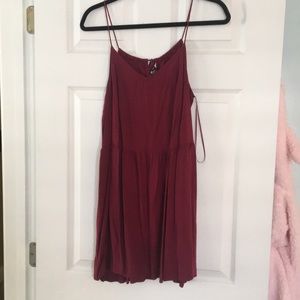 Maroon /red express babydoll dress